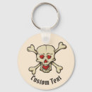 Search for skull keychains Red