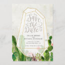 Search for succulent save the dates Calligraphy