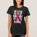 Search for breast cancer family tshirts Pink