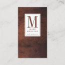 Search for leather business cards Masculine