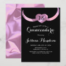 Search for hearts sweet 16 invitations Modern