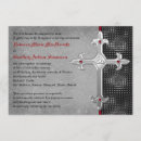Recherche de celtique mariage invitations Rouge