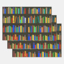 Recherche de pile de livres papier cadeau Bibliothèque