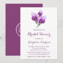 Search for calla lilies bridal shower invitations Floral