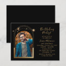 Recherche de gold 21ans anniversaire invitations Élégant