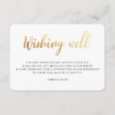 Search for gold foil wedding enclosure cards Classic