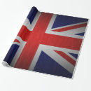Search for british flag wrapping paper White