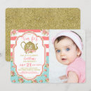 Search for shabby birthday invitations Tea for two