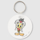 Search for tweety bird keychains Looney tune character
