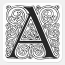 Search for intricate design stickers Vintage