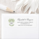 Search for green hydrangea return address labels Bride