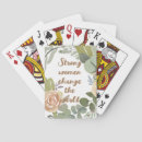 Search for march playing cards Feminism