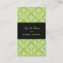 Recherche de teal business cards Vert