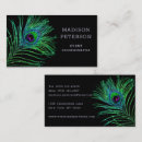 Search for feather business cards Makeup artist