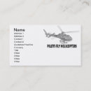 Search for helicopter pilot business cards Chopper