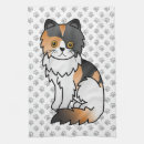Search for calico tea towels Kitty