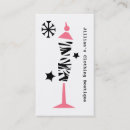 Search for pink zebra business cards Boutique