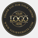 Search for gold logo stickers Promotional