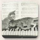 Recherche de instruments clavier de dessous de verres Noir et blanc