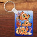 Search for cute fish keychains Sea life