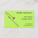 Recherche de trombones cartes visite Professeur de musique