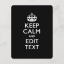 Search for keep calm birthday invitations Classic