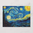 Recherche de peintures vincent van gogh cartes postales Ciel nocturne