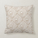 Recherche de paon blanc coussins Oiseau