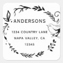 Search for bird address stickers Elegant