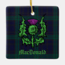 Recherche de chardon ornements Tartan