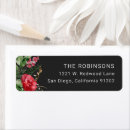 Search for dark gray wedding return address labels Modern