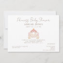 Recherche de princess carriage baby shower invitations Mother to be