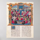 Search for illuminated manuscript posters French
