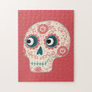 Search for sugar skull puzzles Dia de los muertos