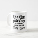 Search for funny 60th mugs Celebration