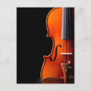Recherche de violon noir cartes postales Violoniste