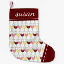 Search for wine christmas stockings Red