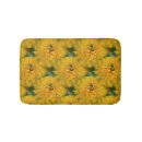 Search for yellow daisy bath mats Flower
