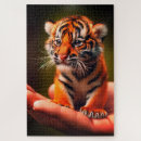 Recherche de tigres puzzles Chats