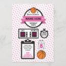 Recherche de basket ball rose cartes postales Filles