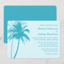 Search for blue palm tree invitations Contemporary