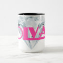 Search for pink diva mugs Girly