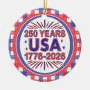 Search for 1776 ornaments Red white and blue