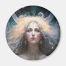 Search for moon goddess magnets Fantasy