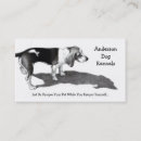 Search for kennel business cards Dog