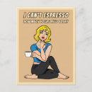 Search for funny vintage sayings postcards Coffee lover