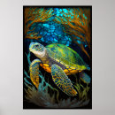 Search for honu Underwater