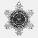 Search for 10th wedding anniversary ornaments Black