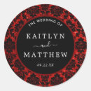 Search for black glitter wedding stickers Damask