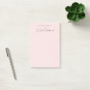 Recherche de name post its Minimaliste